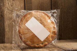 torta salata confezionata in atm con flow pack e gas flushing