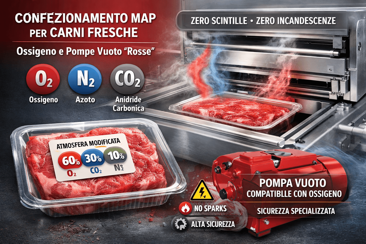 MACCHINE CONFEZIONATRICI PER ATM con Ossigeno